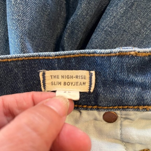 Madewell Women's Boot Cut Jeans - Blue - Picture 8 of 9